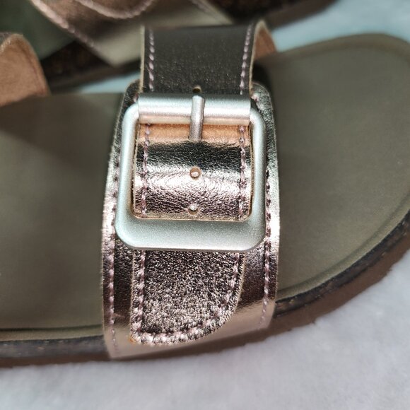 *New Low Price** Madden Girl Brasso Rose Gold Slides - Picture 7 of 11
